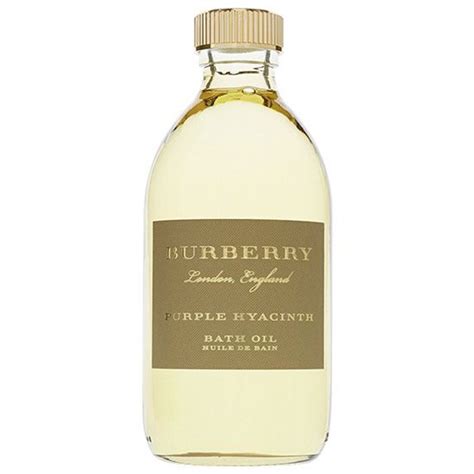 burberry bath oil purple hyacinth|BURBERRY Purple Hyacinth Bath Oil – Self Care Saturday.